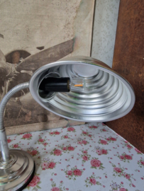 Vintage aluminium bureaulamp