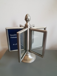 Verzilverde fotolijstjes carrousel fotocarrousel fotomolen