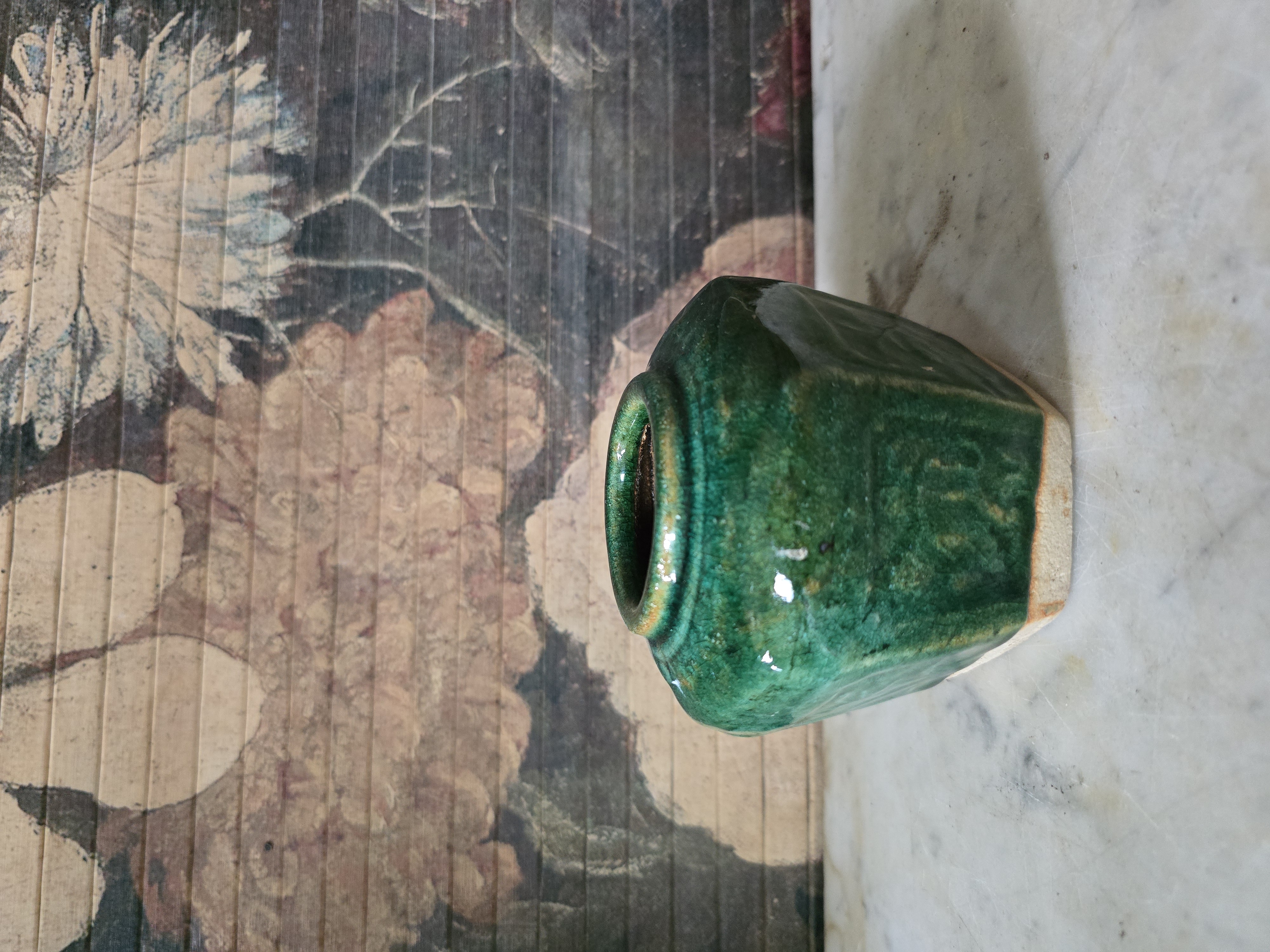 Groen gemberpotje