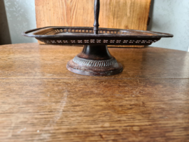 Oude brocante etagere