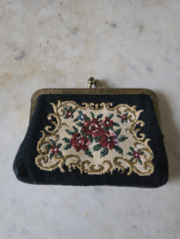 Oud petit point beursje nr3