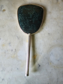Oude brocante handspiegel