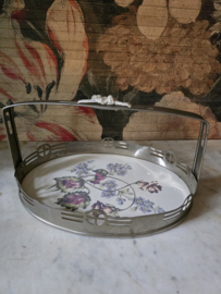 Antiek art deco bonbonschaal