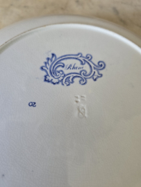 Antiek engels warmhoudbord Rhine