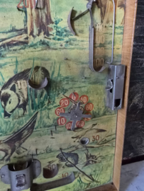 Oud knikkerspel flipperspel