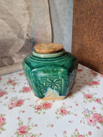 Grote gemberpot groen nr9
