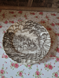 Bruin engels dinerbord myott royal mail