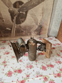 Antieke luxor carbid fietslamp