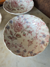 Vla schaaltje rose chintz Johnson Bros