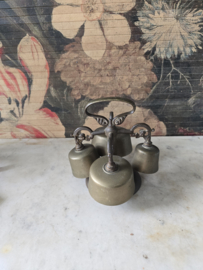 Antiek bronzen altaarbel bel kerk