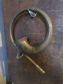 Antiek koperen hoorn nr4