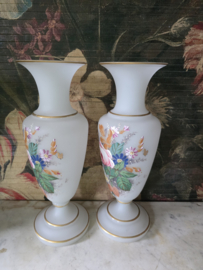 Antiek opaline glazen vaas