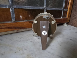 Brocante verzilverd fotolijstje nr2
