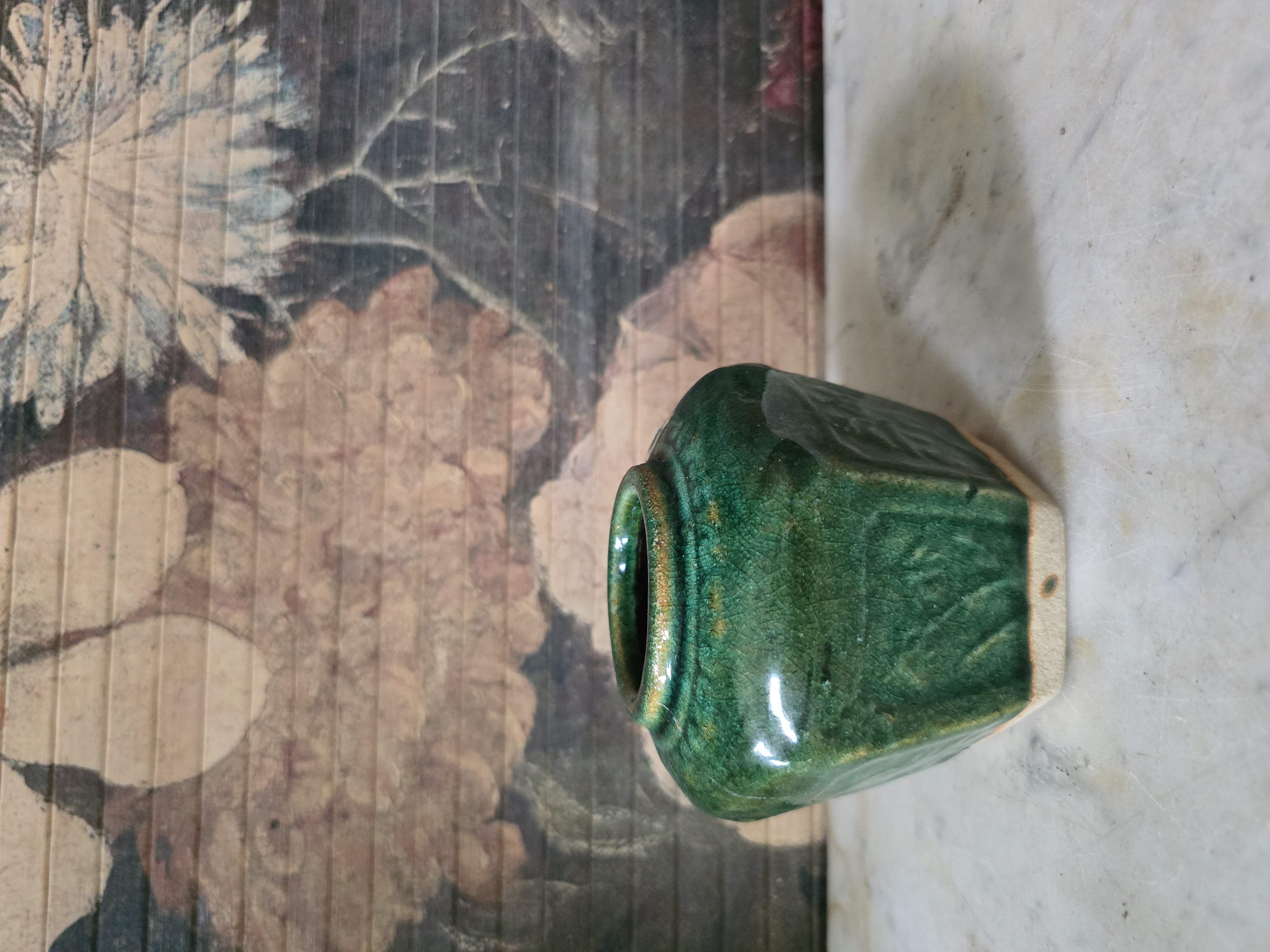 Groen gemberpotje