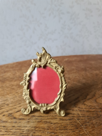 Art deco koperen fotolijstje