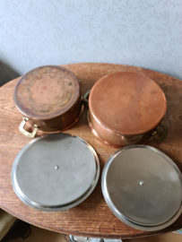 Culinox koperen pannen