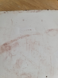 Oud tegeltableau haan pilkington