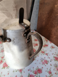 Antiek duitse aluminium cafetiere