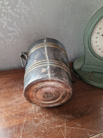 Oude verzilverde wijnkoeler nr3