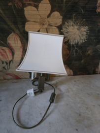 Messing wandlamp