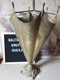 Koperen paraplubak jaren 50/60 jachthond
