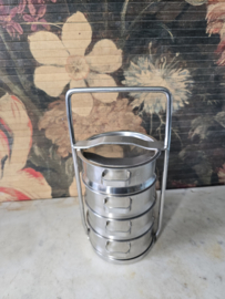 Rantang etensdrager RVS