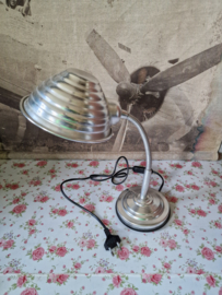 Vintage aluminium bureaulamp