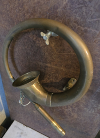 Antiek koperen hoorn nr4