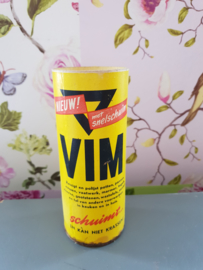 Oude nostalgische verpakking kartonnen bus vim nr2