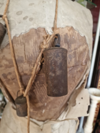 Oud ijzeren geiten bellenkoord