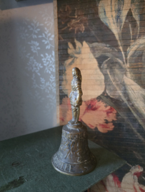 Antiek bronzen tafelbel ridder