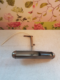 Oud koperen schilderijlamp pianolampje nr1