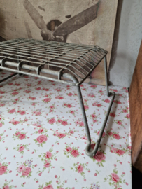 Vintage metalen caravan opstapje