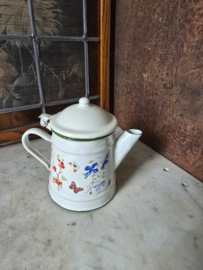 Emaille koffiepotje Janneke Brinkman