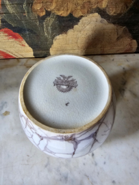 Gemarmerde witte suiker pot Villeroy&boch