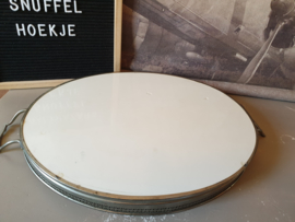 Art deco porseleinen dienblad
