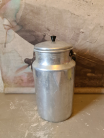 Oude aluminium melkbus 3 liter