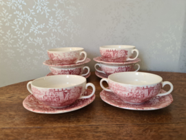 Wedgwood soepkom met schotel