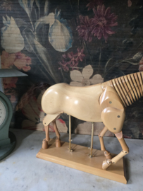 Houten ledenpaard