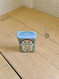 Oud blikje hazelsauer rozemarijn