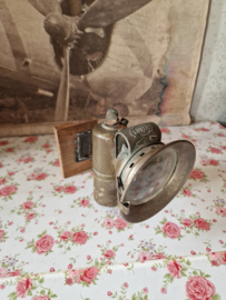 Antieke luxor carbid fietslamp