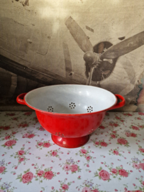 Rood emaille vergiet nr2