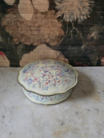 Vintage blikken koektrommel douwe egberts