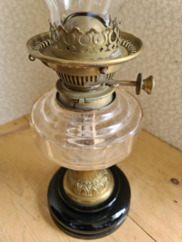 Antiek glazen olielamp nr2