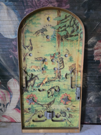 Oud knikkerspel flipperspel