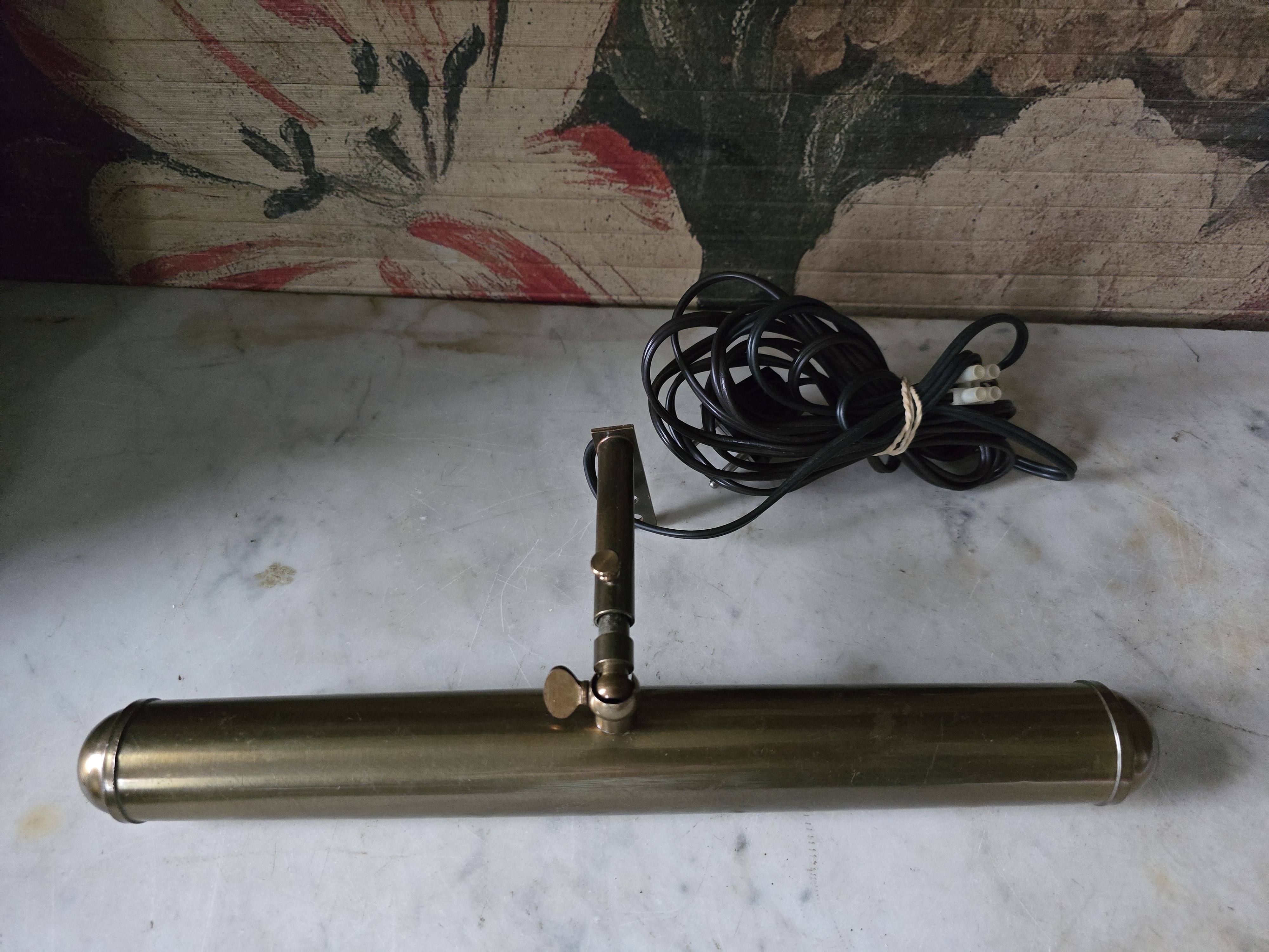 Koperen pianolamp schilderijlamp
