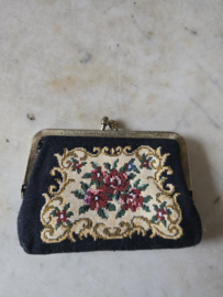 Oud petit point beursje nr3