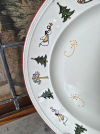 Groot bord wedgwood windsor christmas