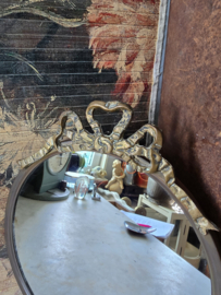 Oude messing strikspiegel