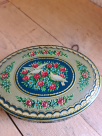 Oud reliëf blik duifjes